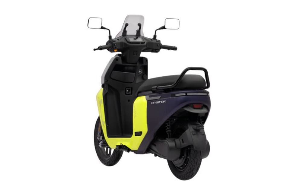 TVS electric scooter orbiter rear