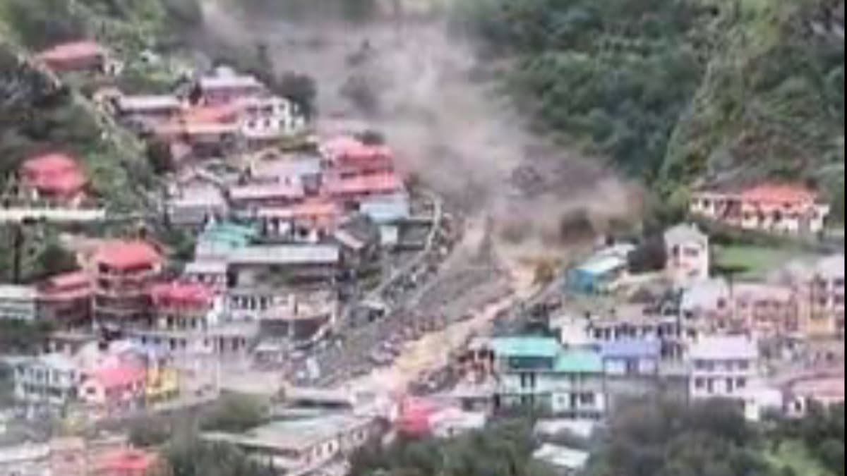 उत्तरकाशी में बादल फटा