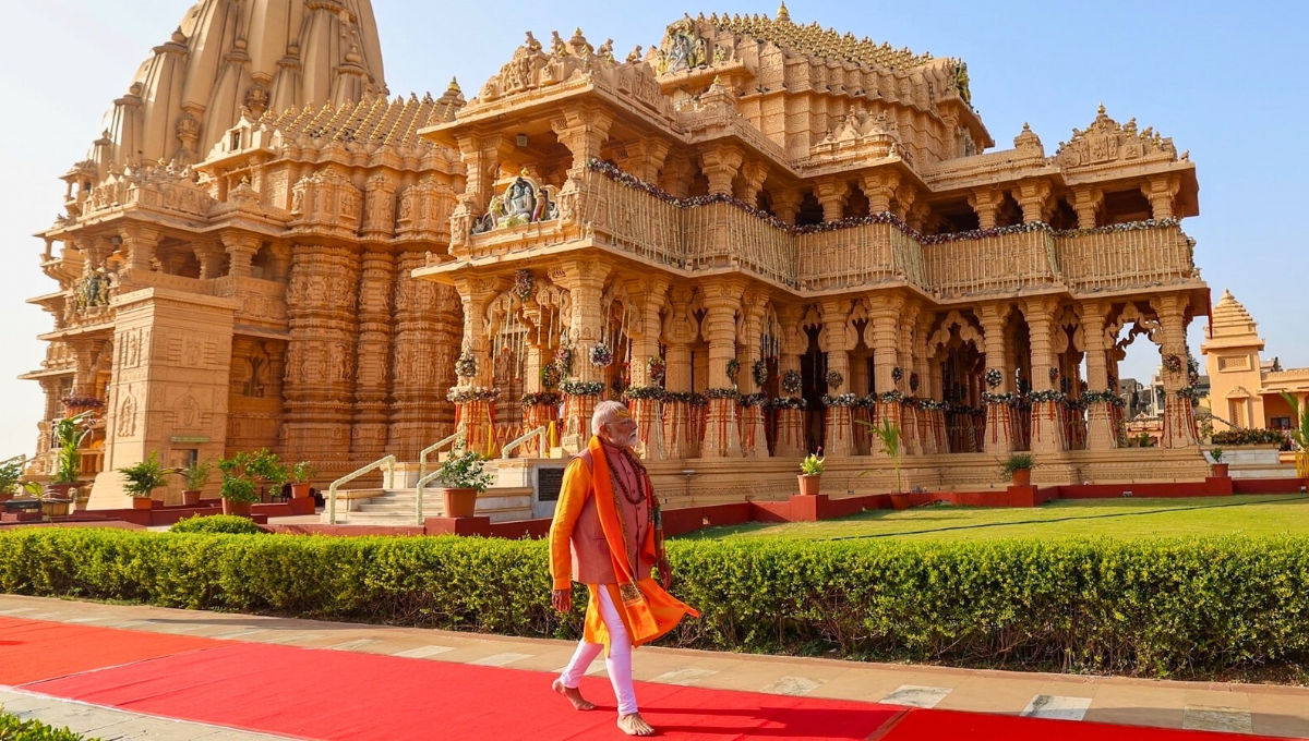PM Modi to be on three day visit to Gujarat, Somnath Swabhiman Parv में होंगे शामिल