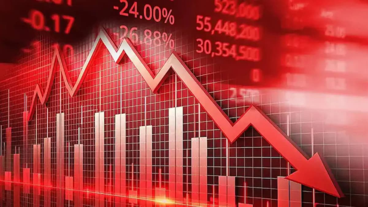 Sensex Crash Today: निफ्टी 26,150 के नीचे, शेयर बाजार गिरने के 5 बड़े कारण